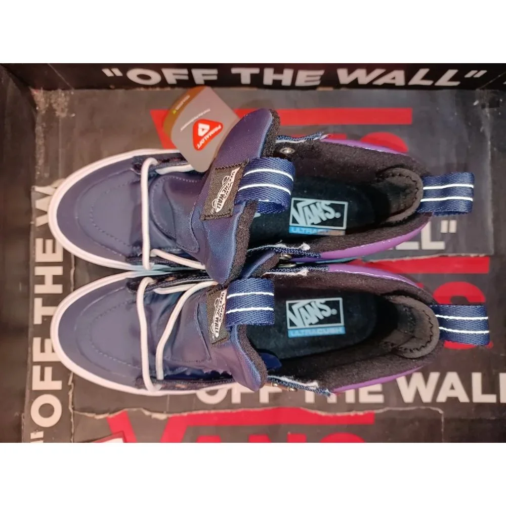 Vans Men's 3.5/Women's 5 Sk8-Hi Mte Dx Dress Blue/Jasper VN0A4P3I2US